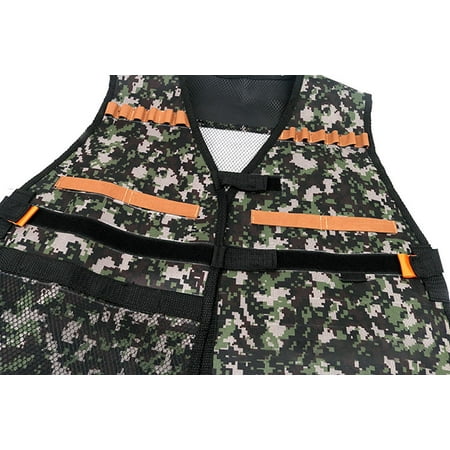 BEAD BEE Children Tactical Vest Kids Jacket Tactical Vest For Nerf N-Strike Elite