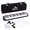 Black 37Keys, variant on EASTROCK 32 Keys Melodica Air Piano Keyboard with Oxford Bag & Double Tubes Mouthpiece for Beginners,Blue