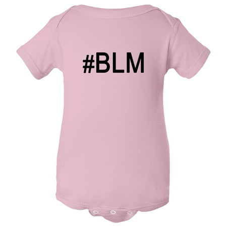 

Baby Hashtag BLM Basic Word Bodysuit Pnk 24M