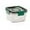 Green, variant on MERILER Airtight Cereal Storage Container with Clear Lid for Food Safety and Freshness