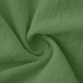 thumbnail image 7 of SBYOJLPB 3/4 Sleeved Top Shirt V Neck Regular Solid Color Women's Top Shirt, 7 of 7