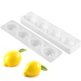 thumbnail image 1 of 1pc Molde de silicona con forma de limón Molde de pastel de mousse Molde para hornear DIY de postre francés, 1 of 8