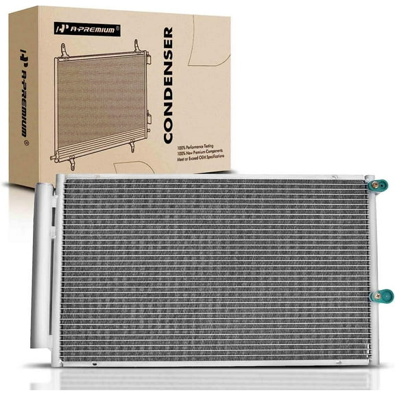 A-Premium Air Conditioning A/C Condenser Compatible with Toyota Prius 2004-2009 L4 1.5L, Replace# 8845047020