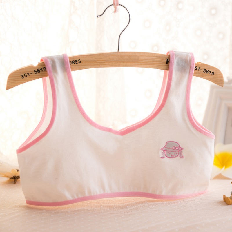 Puberty Girl Training Bras Soft Brassiere Sport Girl Bras Teen Girls