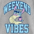 thumbnail image 2 of Girl's Lilo & Stitch Weekend Vibes  Graphic Tee Athletic Heather Medium, 2 of 5