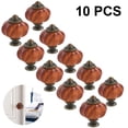 thumbnail image 2 of 10 / Set Tirador de 30 mm, tirador de calabaza vintage, perillas de puerta de cerámica para baño de cocina interior, perillas de gabinete blanco, manijas de cajón, manijas de muebles Adepaton 221089-2, 2 of 9