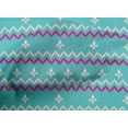 thumbnail image 4 of oneOone Cotton Poplin Fabric Chevron Ikat Print Fabric BTY 42 Inch Wide, 4 of 4