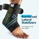thumbnail image 3 of Tobillera AGPTEK ajustable con cordones y férulas extraíbles, 3 of 7