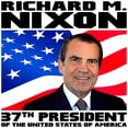 thumbnail image 3 of CafePress - 37 Nixon - Greeting Card, Blank Inside Matte, 3 of 3