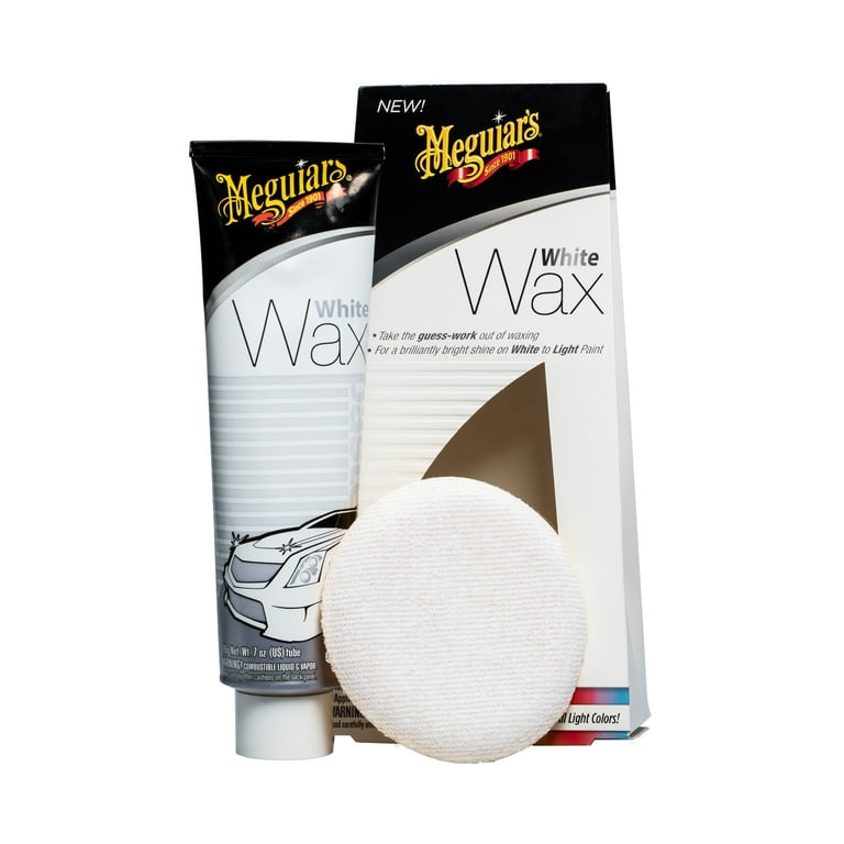 Meguiar's® White Wax, G6107, 7 oz., Cream