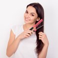 thumbnail image 4 of unbranded Comb Rosado Para Alisado De Con V Para Uso En Casa O Viaje Estilo, 4 of 8