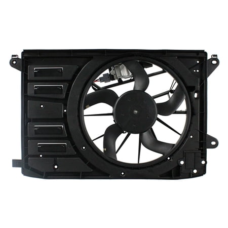 Agility Auto Parts 6010432 Dual Radiator and Condenser Fan Assembly for Ford Lincoln Specific Models