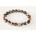 thumbnail image 2 of Natural Sardonyx 8mm Round Shape Smooth Cut Beads Stretchable Bracelet for Men & Women., 2 of 3