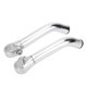 thumbnail image 3 of Agarre De Bicicleta Bicicleta Bicicleta Ciclismo Manillar Extremos Proetctive Claw Bar Manijas (Plata), 3 of 6