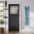 thumbnail image 3 of Northlight Weathered Coastal "Welcome" Porch Board Sign Decoration - 35.75", 3 of 6