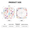 thumbnail image 6 of Lsque Pikmin Printed Square Couch Cushion Covers, Floral Sofa Cushion Covers Replacement, Stretch Couch Covers for Couch-16.9in, 6 of 9