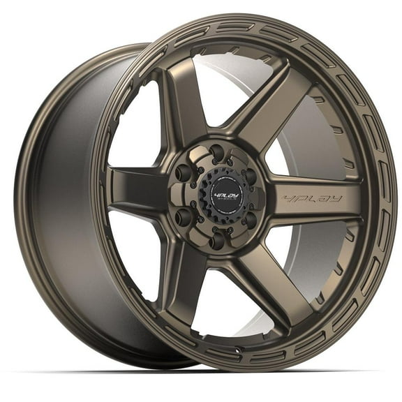 4PLAY Wheels 4P63 20 Inch Rims Fit 6x135 & 6x139.7 20x10 Satin Bronze (Set of 4)