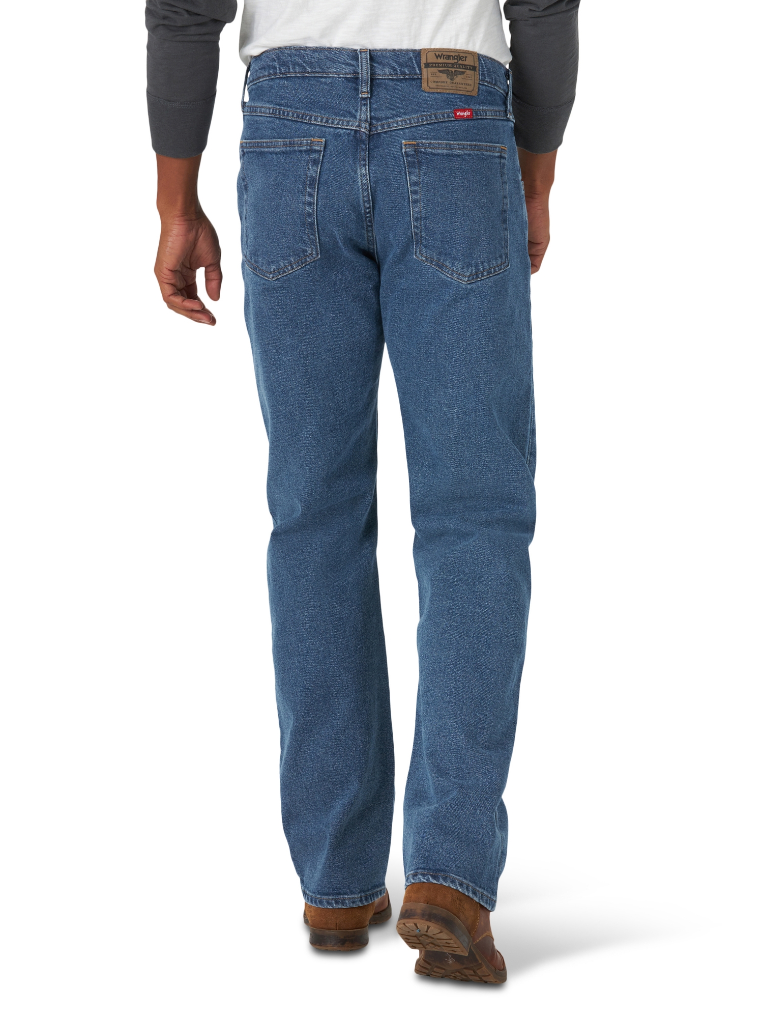 Wrangler Five Star Men's Regular Fit Flex Jeans photo 6