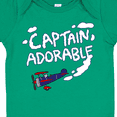 thumbnail image 4 of Inktastic Plane Captain Adorable Boys Baby Bodysuit, 4 of 5