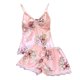 thumbnail image 4 of Conjunto de Ropa de dormir Floral Soledad pijamas de satén L, 4 of 10