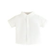 thumbnail image 5 of CYRBOKO Toddler Boys Short Sleeve Button Shirts, Casual Athletic 3 Pieces Summer Tops Multicolor Size 2-3 T, 5 of 9