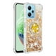 thumbnail image 2 of Funda para Xiaomi Redmi Note 12 4G con Brillo Líquido Flotante, Purpurina, Parachoques y Anillo Giratorio Soporte, 2 of 5
