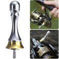 thumbnail image 3 of Carrete de pesca JShteea Anticolisión 57mm Plata, 3 of 9