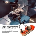 thumbnail image 3 of Mulaxen 110V 120W Key Duplicating Cutter Cutting Machine, Hand-Driven Horizontal Professional Key Copy Machine, Key Cutting Making Machine Cutting Tools, 3 of 9