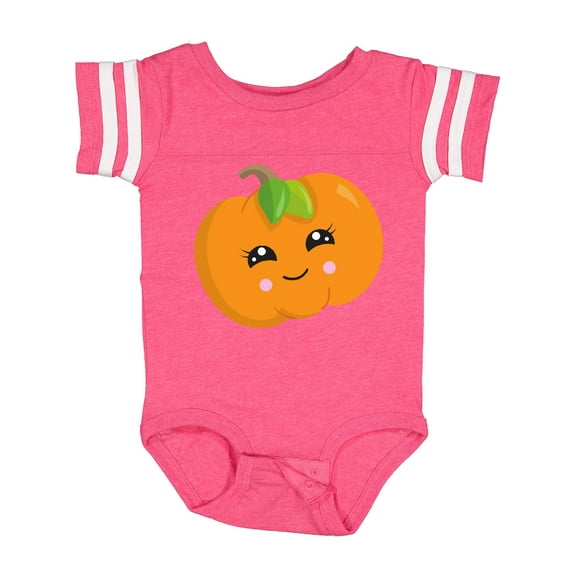 Inktastic Halloween Pumpkin, Trick or Treat, Smiling Pumpkin Boys or Girls Baby Bodysuit