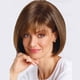 thumbnail image 5 of Peluca corta para mujer gorro de malla ajustable color marrón claro esponjoso transpirable sintético peluca de Cosplay para mujer para fiestas ANGGREK Otros, 5 of 7