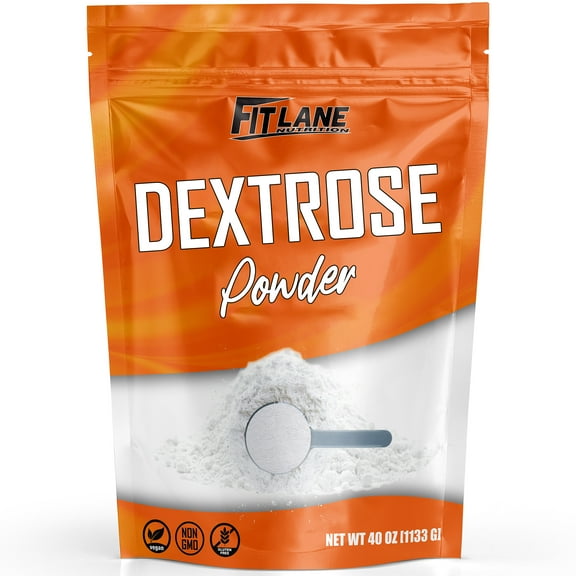 Dextrose Powder 2.5 lbs - Food Grade Sugar for Brewing and Sausage Making - Carb Powder Unflavored - By Fit Lane Nutrition