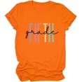 thumbnail image 2 of Retro Fifth Grade T-Shirt Teacher Appreciation Shirt for Women 5th Grade Teacher Shirt Back to School Shirt, 2 of 4