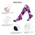 thumbnail image 5 of Rateoe Blue Lightning Compression Socks for Women and Men 20-30mmHg-Circulation Support Socks Knee High Nurse Pregnant Running Medical and Travel Athletic, 5 of 7