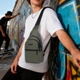 thumbnail image 1 of Compact Crossbody Chest Bag for Travel, Sports and Daily Use - Water-Repellent Polyester Bag with Adjustable Straps and Breathable Back Panel, 1 of 8