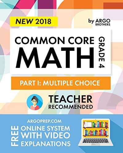 Pre-Owned Common Core Math Workbook, Grade 4: Multiple Choice, Daily ...