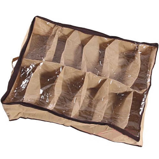 Bolsa de almacenamiento de zapatos Organizador de zapatos debajo de la cama Contenedores de almacenamiento de zapatos