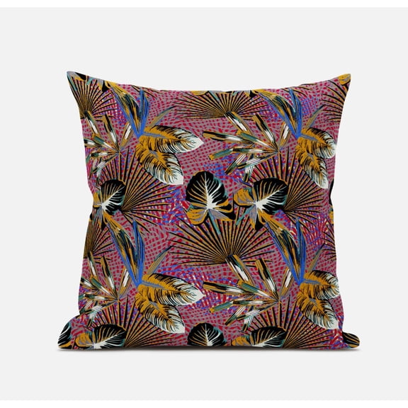 Amrita Sen Suede Light Blue Zippered Pillow With Insert CAPL369FSDS-ZP-20x20