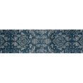 thumbnail image 1 of Art Carpet 841864103458 2 x 8 ft. Arabella Collection Arabesque Woven Area Rug, Blue, 1 of 1
