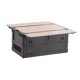 thumbnail image 2 of Caja de almacenamiento plegable para acampar, contenedor de almacenamiento portátil para dormitorios, casas rodantes y viajes Negro, 2 of 8