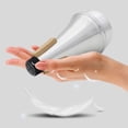 thumbnail image 5 of Aluminum Alloy Mini Portable Mute Dampener for Trumpet Instrument Accessory, 5 of 7
