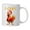 F, variant on Funny Chicken Mug 11oz, Personalized Name Ceramic Coffee Cup with Humor Design, Christmas Gift For Men, Women Coffee Cups 11oz