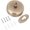 Bronze, variant on Retractable Clothesline Indoor, Retractable Clothesline Outdoor Stainless Steel Clothing Line Dryer Wall Mounted Clothesline Rope Shower Clothes Line Stainless Steel Rope String (Gold)