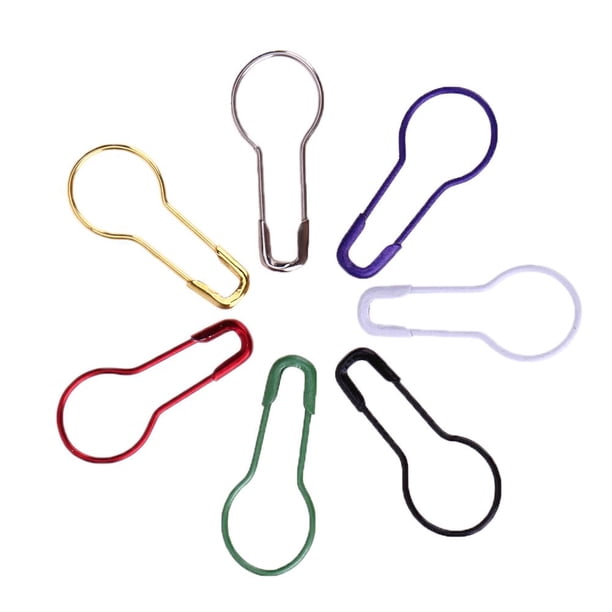 Coloridos Marcadores Puntadas Bulbo Pintas Tejido Pera Pins Calabash 100pcs Metal para Tejer