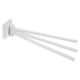 thumbnail image 1 of Toallero colgante: toallero de pared que ahorra espacio con gancho colgante para baño, cocina, almacenamiento blanco., 1 of 6