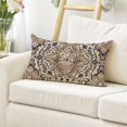 thumbnail image 6 of Boho Blue Throw Pillow Cover, 12 x 20 Inch Bohemia Ethnic Style Carpet Pattern Cushion Case for Sofa Couch, 6 of 6
