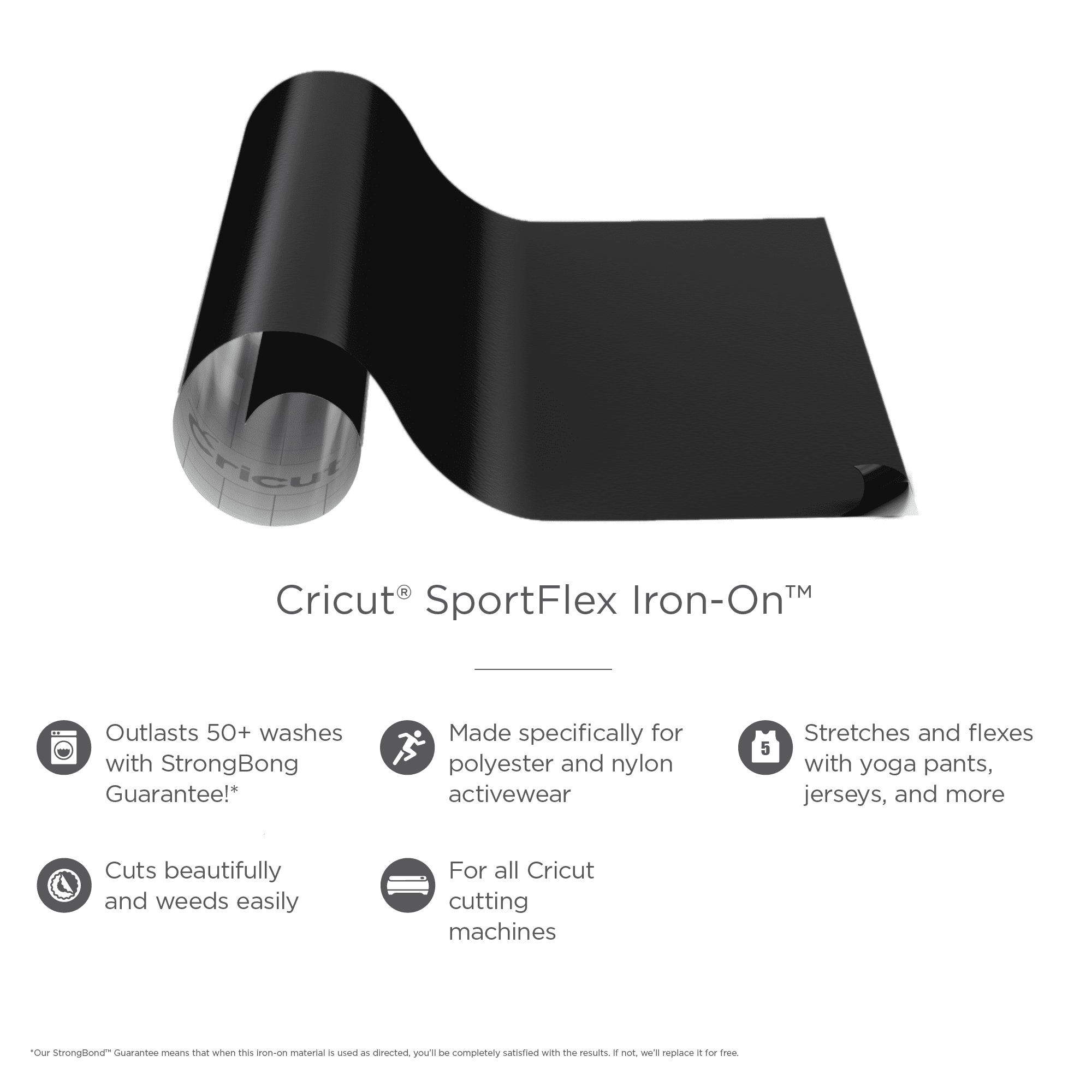 Cricut® SportFlex™ Iron-On™, Seafoam 11.8" x 24"