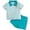 A127-Light Green, variant on NOLDARES Infant Toddler Baby Boy Summer T Shirt Shorts Outfits Short Sleeve Tee Tops Clothes Set Blazer,2-3 Y