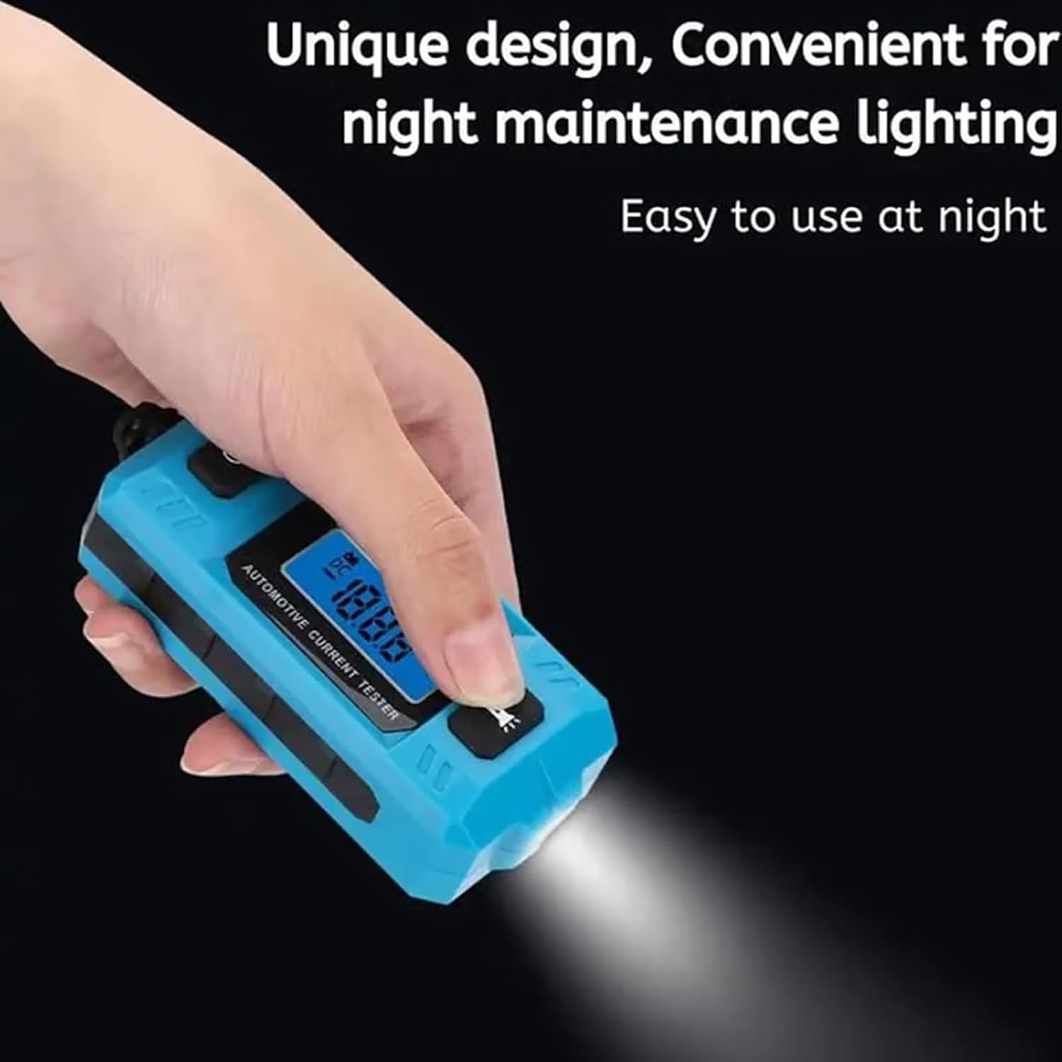 Automotive Circuit Fault Probe Tester | 20A 48V High-Precision Car Relay Fuse Blade Checker with LED Display