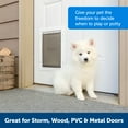 PetSafe Extreme Weather Aluminum Pet Door for Dogs and Cats, Medium
