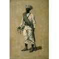 thumbnail image 2 of Remington, Frederic 11x14 White Modern Wood Framed Museum Art Print Titled - One of Gomez Men, 2 of 4